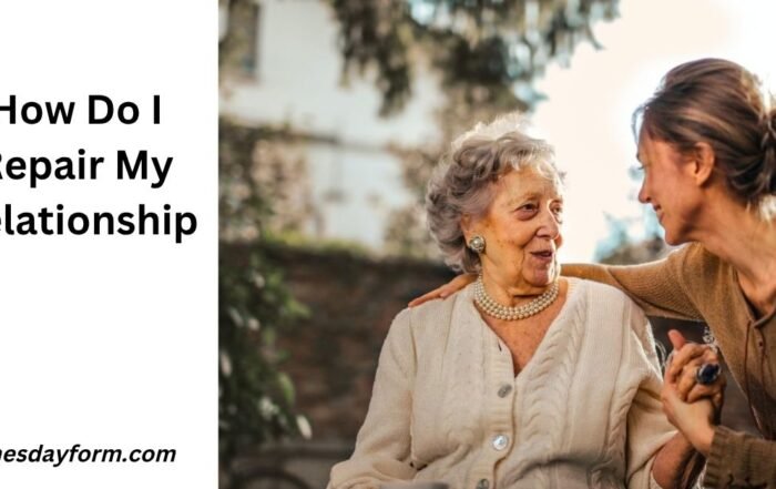 How Do I Repair My Relationship